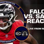 Bijan Robinson & Brian Robinson Jr. talk scoring 5 TDs in Falcons’ MNF win | SC with SVP