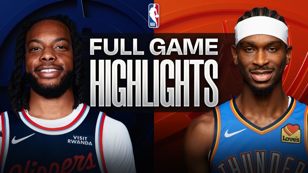 CLIPPERS at THUNDER | FULL GAME HIGHLIGHTS | October 25, 2026