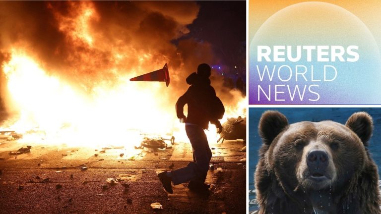 Canada military base fire and France rocked by violent protests | Reuters World News