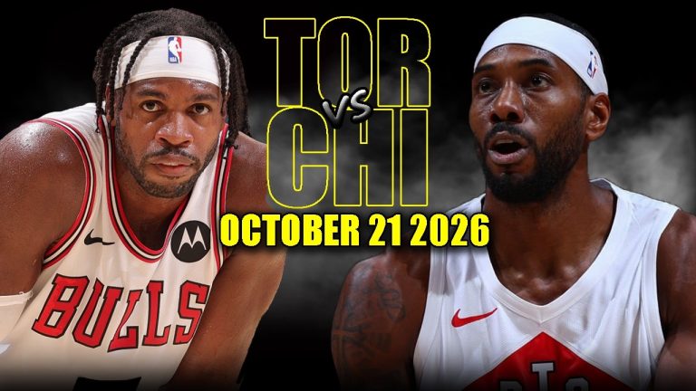 Chicago Bulls vs Toronto Raptors Full Game Highlights – October 21, 2026 | NBA Season