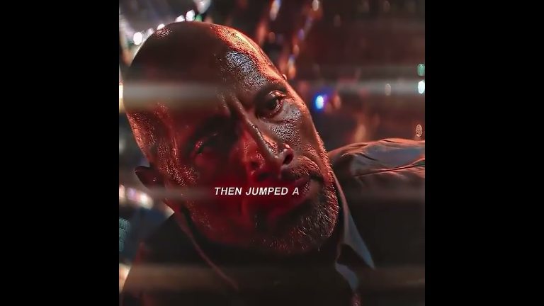 Dwayne Johnson’s Intense Skyscraper Rescue Mission !!! #Skyscraper   #DwayneJohnson   #TheRock