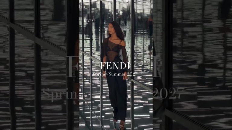 Fendi Spring/Summer 2027 at #MilanFashionWeek.