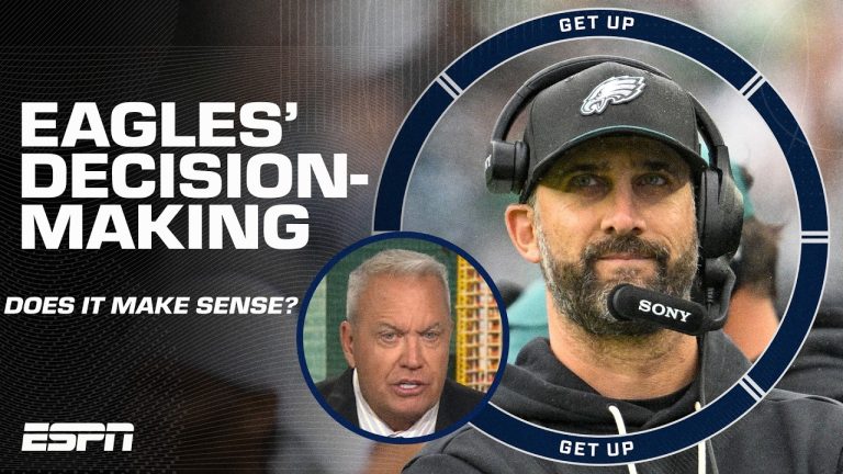 ‘HOT GARBAGE!’ 🔥🗑️ Rex Ryan SOUNDS OFF on the Eagles’ O-line after Philly loses to the Rams | Get Up