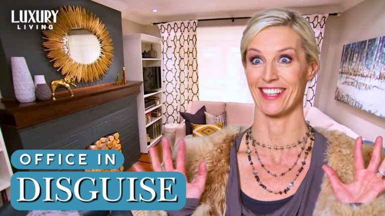 Home Office Dining Room Makeover on a Tight Budget | Candice Tells All