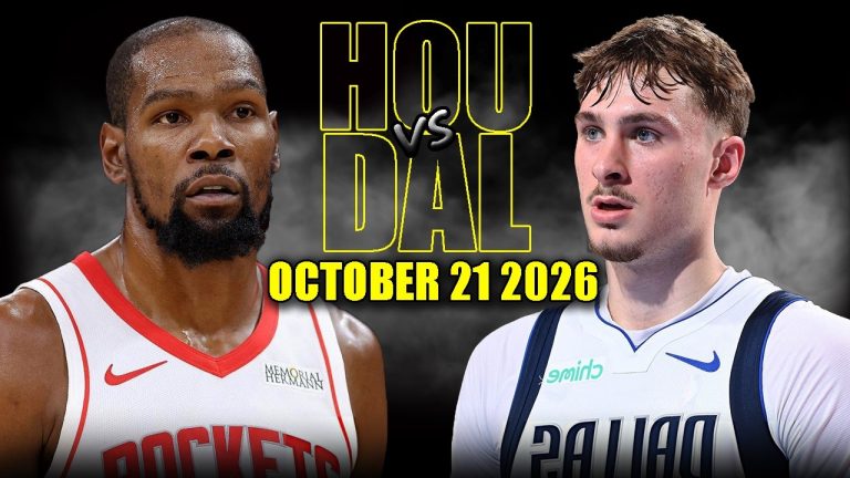 Houston Rockets vs Dallas Mavericks Full Game Highlights – October 21, 2026 | NBA Season