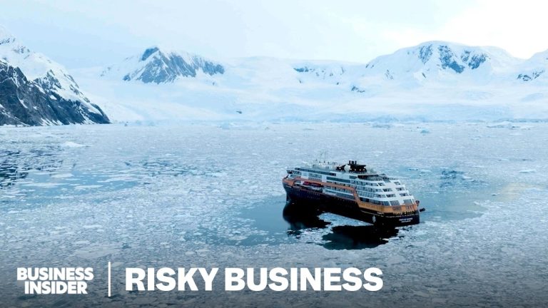 How A Cruise Ship Operates At The Edge Of The World | Risky Business