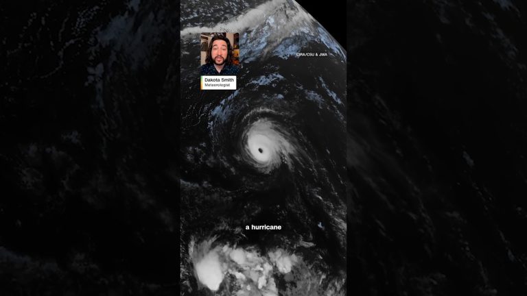 Hurricane becomes typhoon
