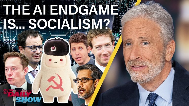 Jon Stewart Unpacks AI’s Dubious Promise of a “Better Future” | The Daily Show