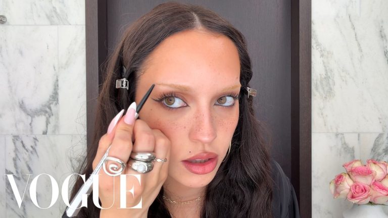 KATSEYE’s Daniela’s Guide to Faux Freckles and Bleached Brows | Beauty Secrets | Vogue