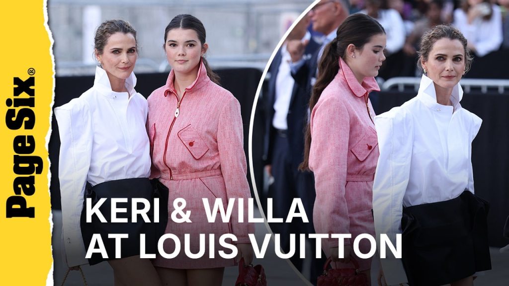 Keri Russell brings rarely seen daughter Willa, 13, as her date to Louis Vuitton fashion show