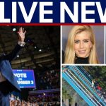 LIVE NEWS: Trump rallies in Alaska, WH press briefing, Six Flags roller coaster death & more