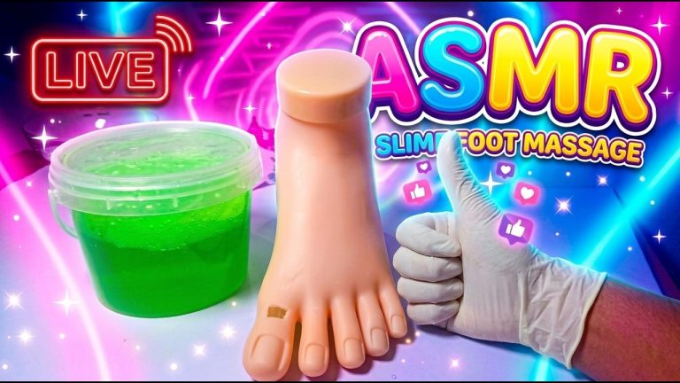 Live now🔴Perfect Lowkey Satisfatory. ASMR SATISFYING video 1 hour.🦶