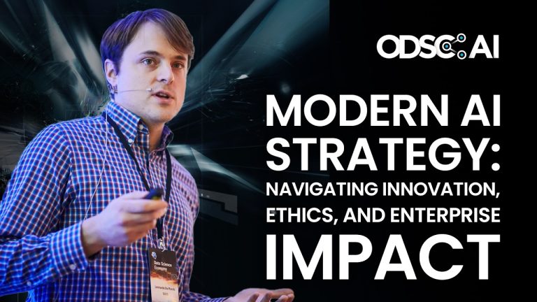 Modern AI Strategy by Leonardo De Marchi, Thomson Reuters