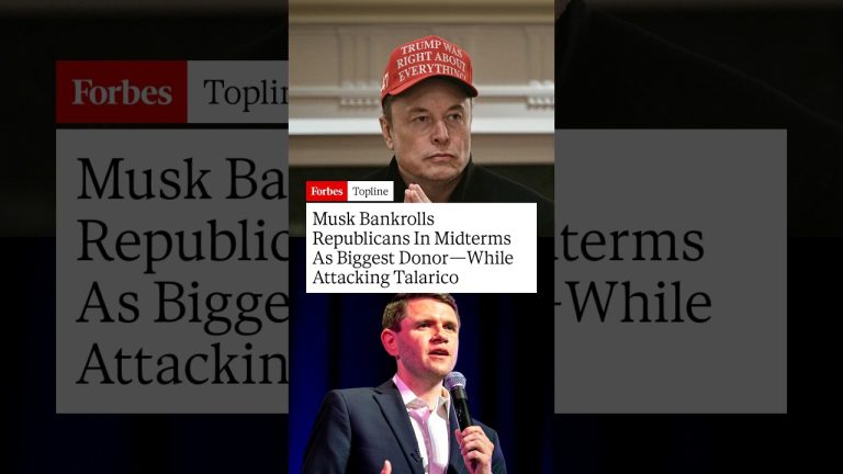 Musk Bankrolls Republicans In Midterms As Biggest Donor—While Attacking Talarico
