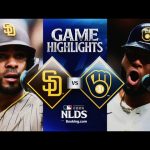 PADRES vs. BREWERS: NLDS Full Game 1 Highlights (October 3) | 2026 MLB Season