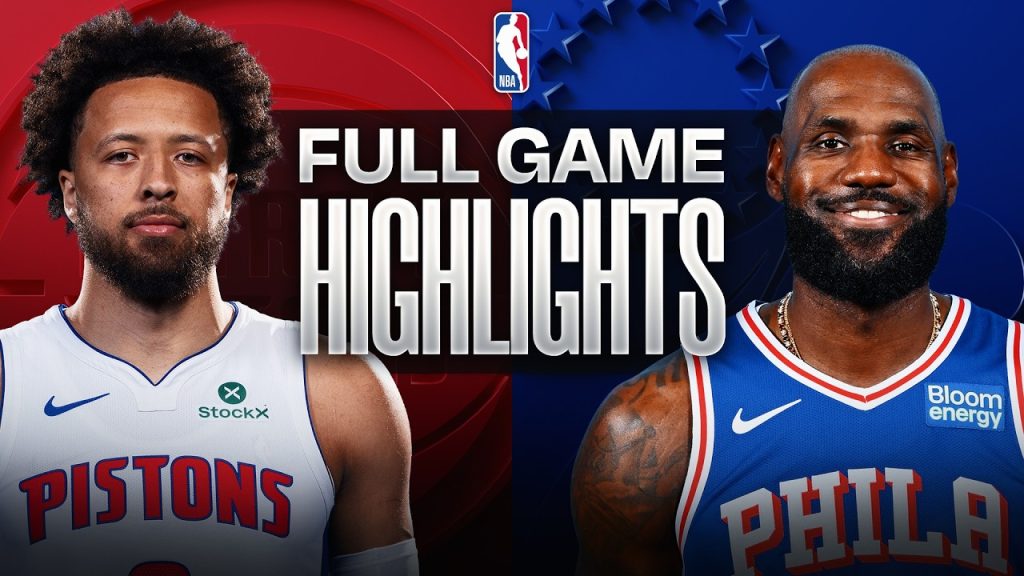 PISTONS at 76ERS | FULL GAME HIGHLIGHTS | October 25, 2026