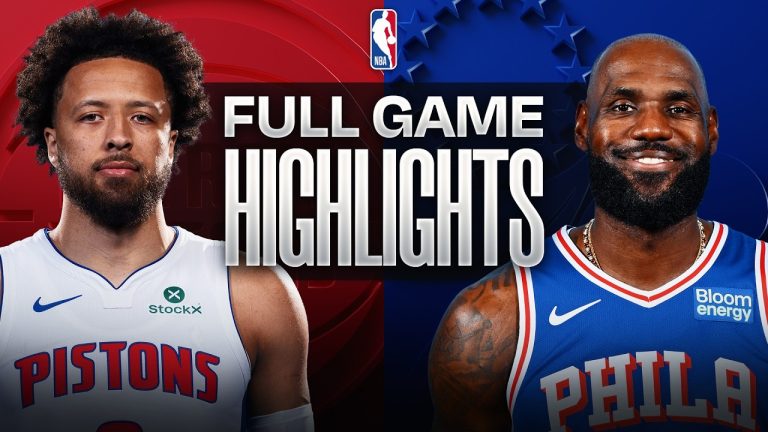 PISTONS at 76ERS | FULL GAME HIGHLIGHTS | October 25, 2026