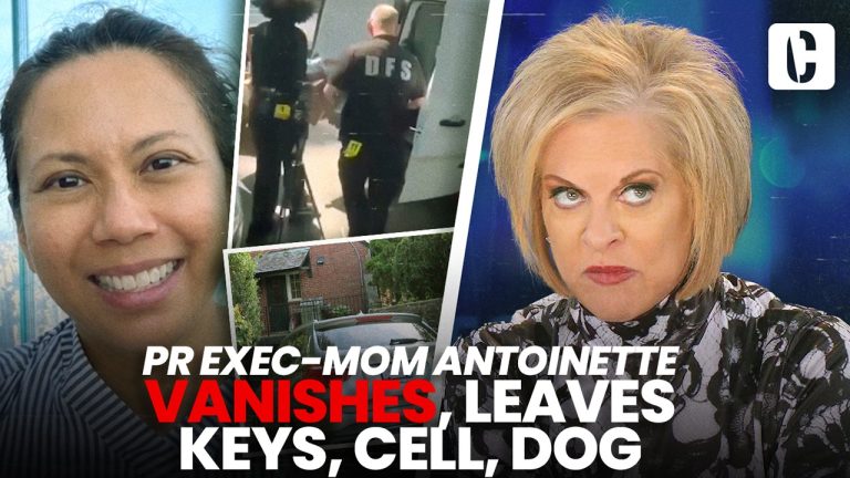 PR EXEC-MOM ANTOINETTE VANISHES, LEAVES KEYS, CELL, DOG