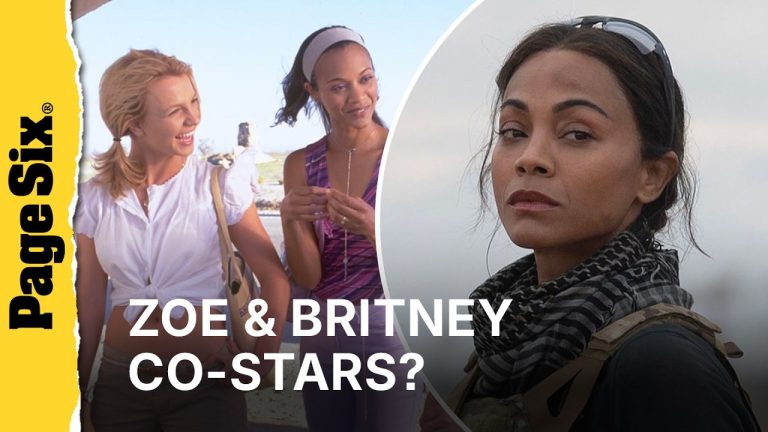 Remember when ‘Lioness’ star Zoe Saldaña was Britney Spears’ co-star? | Celebrity Résumé