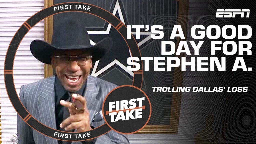 Stephen A. TROLLS Cowboys after loss to Packers 🤠 ‘Stinkin’ up the state of Wisconsin!’ | First Take