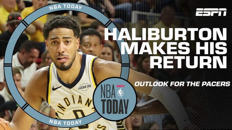 Takeaways from Tyrese Haliburton’s return from torn right Achilles 👀 | NBA Today