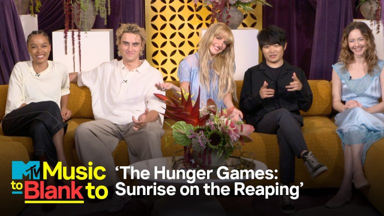 ’The Hunger Games: Sunrise on the Reaping’ Cast Creates a Custom Playlist | MTV Music To Blank To