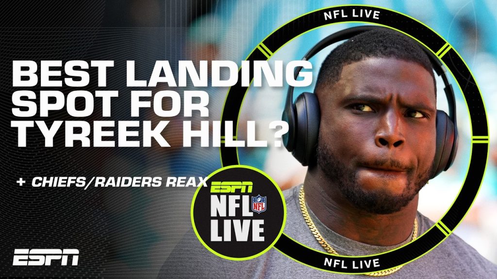 Top Stories 👀 Where could Tyreek Hill sign + Breaking down KC’s win in Vegas | NFL Live