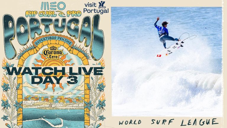 🔴 WATCH LIVE – MEO Rip Curl Pro Portugal presented by Corona Cero 2026 – Day 3