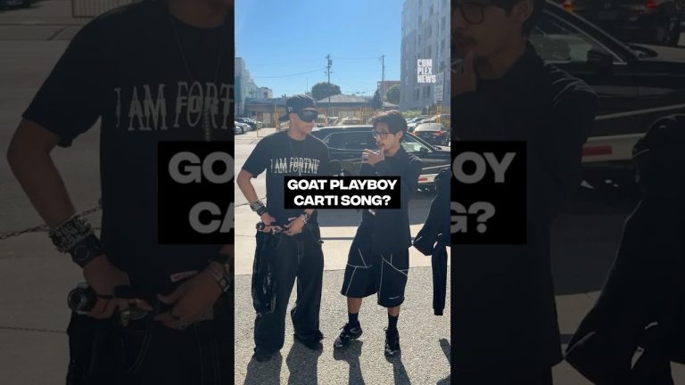 What is the GOAT Playboi Carti song? #ComplexCon