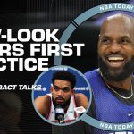 Will New York and KAT come to a contract agreement? 🤔 + New-look 76ers first practice | NBA on ESPN