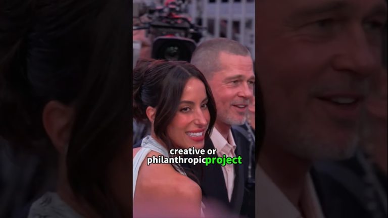 breaking news 59 year old Brad Pitt and 36 year old Ines de Ramon are reportedly engaged